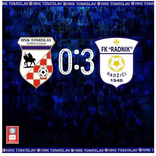 HNK Tomislav 0:3 FK Radnik